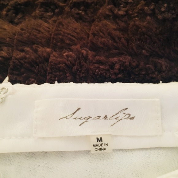 White size medium lace skirt - Picture 2 of 2